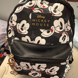 Disney Mickey Mouse Black and White Backpack
